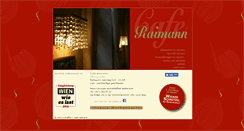 Desktop Screenshot of caferaimann.at